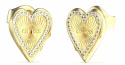 Guess Gyönyörű aranyozott fülbevaló Love Me Tender JUBE03237JWYGT/U