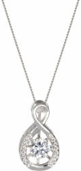 Preciosa Ezüst nyaklánc kristályokkal Precision 5186 00 (lánc, medál) - vivantis