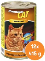Premium Cat konzerv szárnyas 12x415g