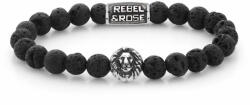 Rebel&Rose Gyöngy karkötő Black Moon RR-8L021-S 20 cm - L+