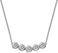 Hot Diamonds Gyengéd ezüst nyaklánc topázzal és valódi gyémánttal Willow DN129-el - vivantis