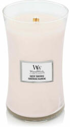 WoodWick Illatgyertya váza Sheer Tuberose 609 g
