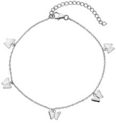 Hot Diamonds Bájos ezüst karkötő pillangókkal Flutter DL651 - vivantis