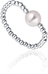 JwL Luxury Pearls Minimalista ezüst gyűrű valódi édesvízi gyönggyel JL0790 - vivantis
