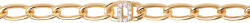 PDPAOLA Divatos aranyozott karkötő "D" betűvel LETTERS PU01-541-U - vivantis