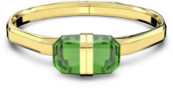 Swarovski Aranyozott tömör karkötő zöld kristályokkal Lucent 5633624 S (5, 3 x 4, 3 cm)