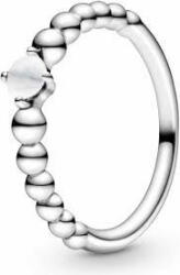 Pandora Ezüst gyűrű áprilisban született nőknek 198867C04 58 mm