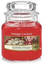 Yankee Candle Illatgyertya Classic Peppermint Pinwheels 104 g - kicsi
