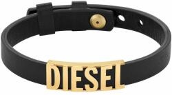 Diesel Fekete bőr karkötő DX1440710 - vivantis