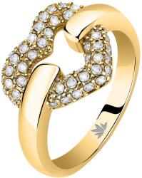 Morellato Romantikus aranyozott acél gyűrű Bagliori SAVO280 56 mm