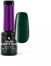 Perfect Nails Color Rubber Base Gel - Színezett alapzselé 4ml - Poison Green