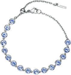 Brosway Csillogó acél karkötő kék kristályokkal Symphonia BYM152 - vivantis