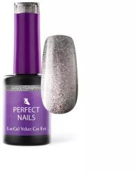Perfect Nails LacGel Cat Eye C021 Gél Lakk 8ml - Graphite - Velvet