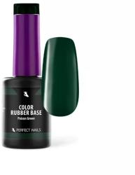 Perfect Nails Color Rubber Base Gel - Színezett alapzselé 8ml - Poison Green