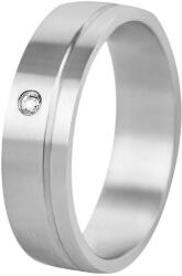 Beneto Exclusive Beneto Női acél gyűrű kristállyal SPD06 60 mm
