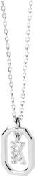 PDPAOLA Bájos ezüst nyaklánc "K" betűvel LETTERS CO02-522-U (lánc, medál) - vivantis