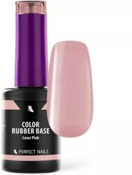 Perfect Nails Color Rubber Base Gel - Színezett Alapzselé 8ml - Cover Pink