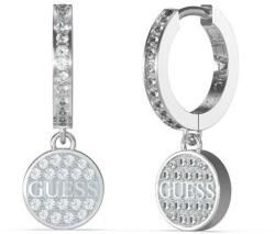 Guess Csillogó acél fülbevaló Huggie Me JUBE03137JWRHT/U