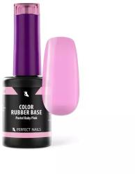 Perfect Nails Color Rubber Base Gel - Színezett Alapzselé 8ml - Pastel Baby Pink