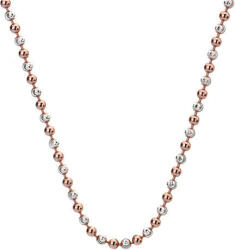 Hot Diamonds Ezüst lánc Emozioni Silver and Rose Gold Bead 45 CH019