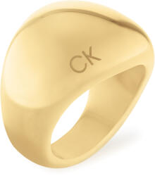 Calvin Klein Masszív aranyozott gyűrű Trends 35000441 56 mm