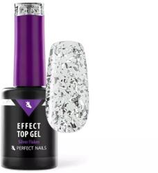 Perfect Nails Flakes Effect Fényzselé - Silver Flakes
