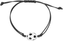 Troli Fekete textil karkötő Futball-labda - vivantis