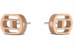 Tommy Hilfiger Minimalista bronz bedugós fülbevaló Interlocking 2780548