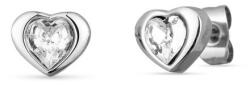 Vuch Ragyogó ezüst fülbevaló Szív Myheart Silver