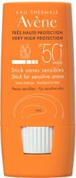 Avène Védő roll on érzékeny területekre SPF 50+ Sun (Stick for Sensitive Areas) 8 g