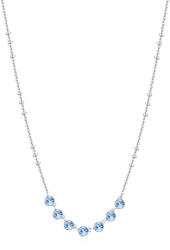 Brosway Bájos nyaklánc kék kristályokkal Symphonia BYM134 - vivantis