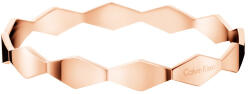 Calvin Klein Merev rózsaszín arany karkötő Snake KJ5DPD1001 6 cm - XS