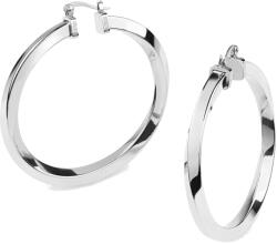 Guess Elegáns acél karika fülbevaló Hoops Don`t Lie JUBE01484JWRH - vivantis