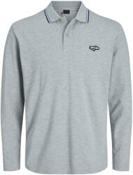 JACK & JONES Férfi pólóing Standard Fit JCOLOGAN 12247033 Light Grey Melange XL