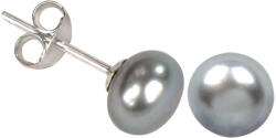 JwL Luxury Pearls Fülbevaló szürke igazgyönggyel JL0029 - vivantis