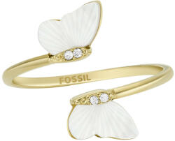 Fossil Bájos aranyozott nyitott gyűrű Radiant Wings JF04423710 49 mm