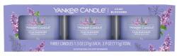 Yankee Candle Illatgyertya szett Lilac Blossoms 3 x 37 g