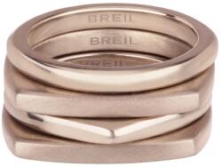Breil Modern bronz gyűrű szett New Tetra TJ302 57 mm