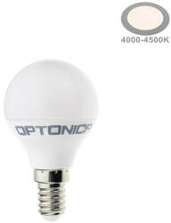 OPTONICA E14 G45 LED izzó 3, 5W 300lm 4500K nappali fehér 240° 1408 (1408) - optonica