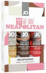 JO Tri Me ízesített vízbázisú síkosító szett 3x30 ml