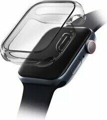 Uniq Garde Hybrid Apple Watch Tok + kijelzővédő - Fekete/átlátszó (41mm) (UNIQ-41MM-GARSMK)