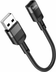 hoco. U107 USB Type-A apa - USB Type-C anya 3.2 Adat és töltő kábel - Fekete (0.1m)