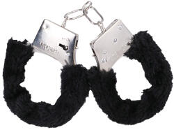 Doc Johnson Furry Handcuffs Black