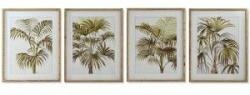 Home ESPRIT Tablou Home ESPRIT Palmieri Tropical 55 x 2, 5 x 70 cm (4 Unități)