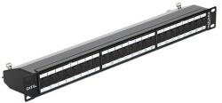 Delock 19 Patch Panel 24 Port Cat. 6A black (43320)