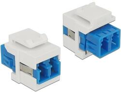 Delock Keystone module LC Duplex female > LC Duplex female single-mode (86357)