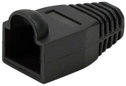 LogiLink Modular RJ45 Plug Cable Boot 6.5mm BLACK, 50pcs (MP0064)