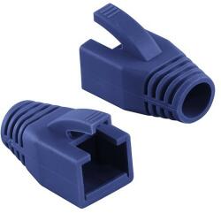 LogiLink Modular RJ45 Plug Cable Boot 8mm blue, 50pcs (MP0035B)