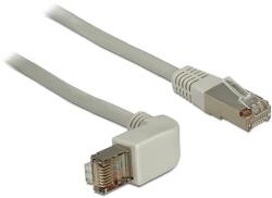 Delock Cable RJ45 Cat. 5e SFTP angled / straight 1 m (83515)