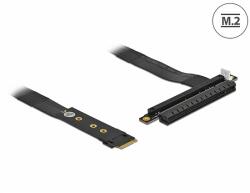 Delock M. 2 kulcs M - PCIe x16 NVMe adapter 20 cm hosszú kábellel (64133)